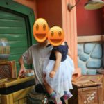 トゥーンタウンの木箱の上＆シンデレラ城前～撮影騒動！？