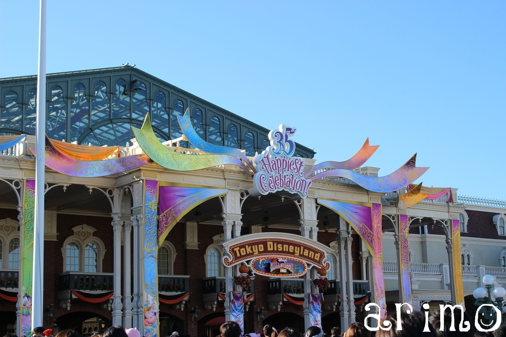 東京ディズニーランドエントランス2018