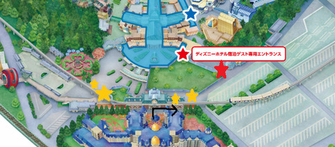 東京ディズニーランドエントランス2018