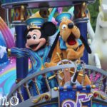 【TDL】雨の中の35周年パレード：初の『ドリーミング・アップ！』