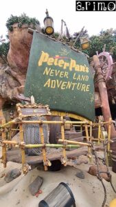 ピーターパンの世界にどっぷり浸かって